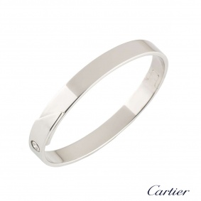 Cartier White Gold Diamond Anniversary Bangle Cartier White Gold Diamond Anniversary Bangle